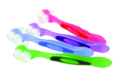 IRIS DENTURE BRUSH 4 Assorted Colors